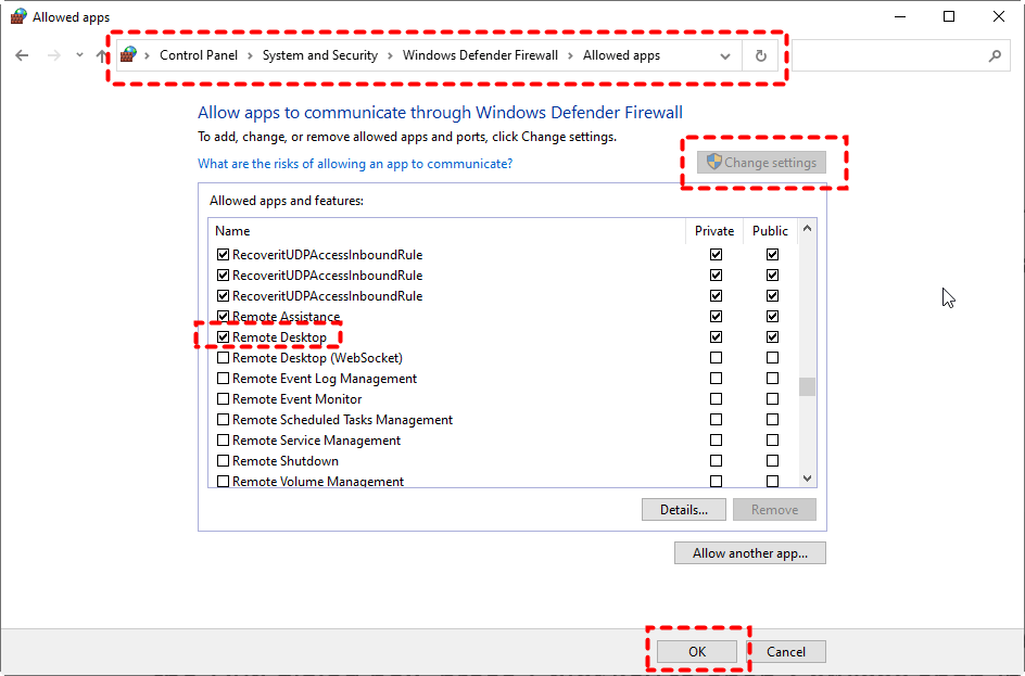 Fixed Remote Desktop Closes Immediately After Login